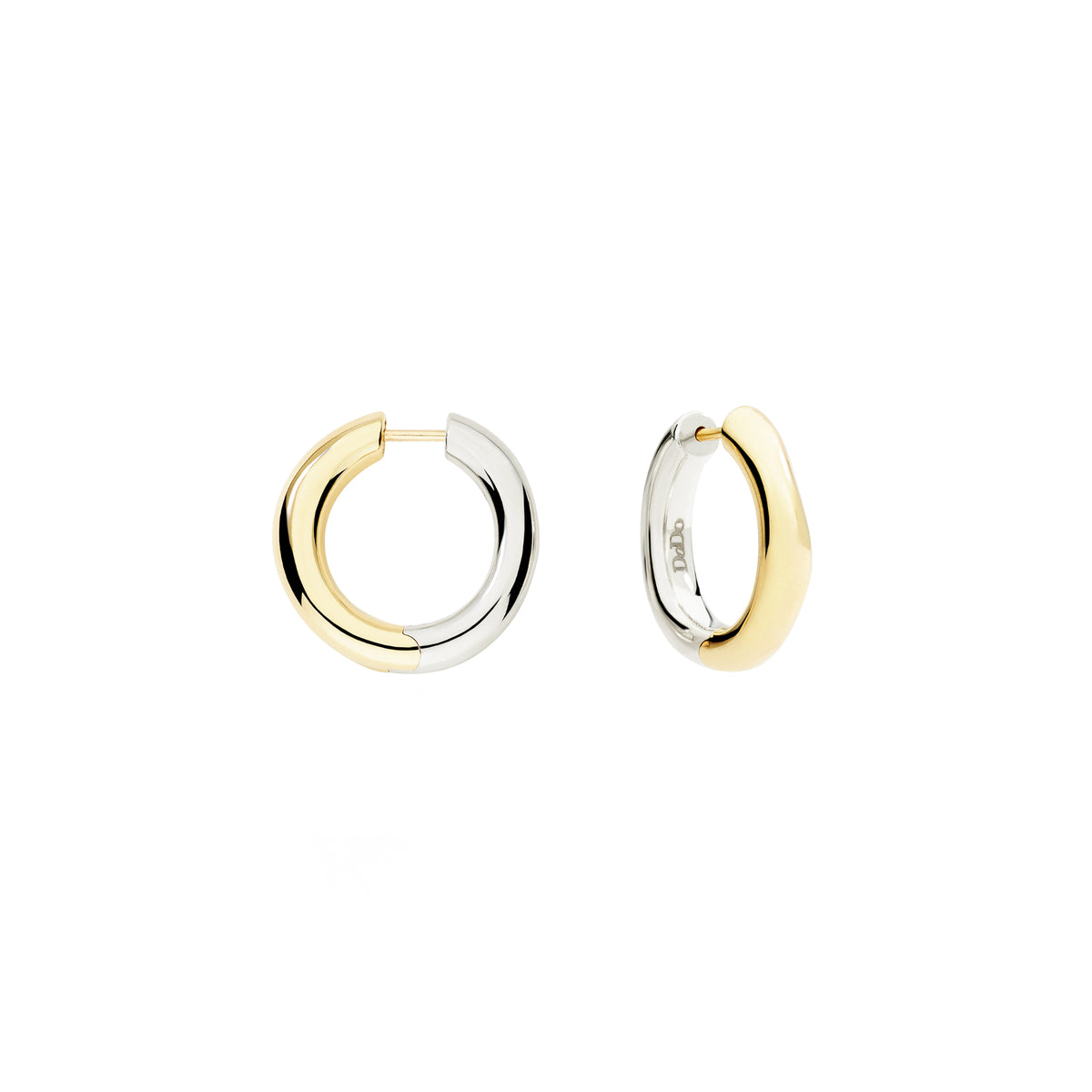 DoDo Creolen Pepita (DOC6005-ESSEN-00A9G) aus Gelbgold, Sterlingsilber