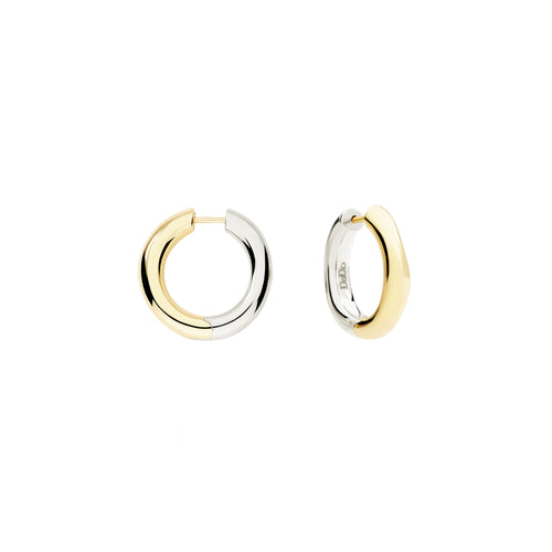DoDo Creolen Pepita (DOC6005-ESSEN-00A9G) aus Gelbgold, Sterlingsilber