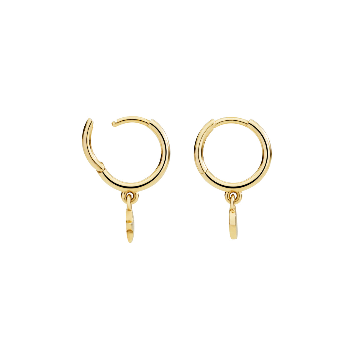 DoDo Creolen Stellina und Mond (DOC5032-UNIVE-0009G) aus Gelbgold
