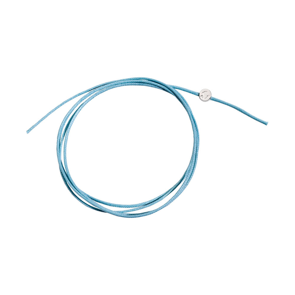 DoDo Dünne Kordel (DDA6005-CORDS-0AZAG) aus Silber