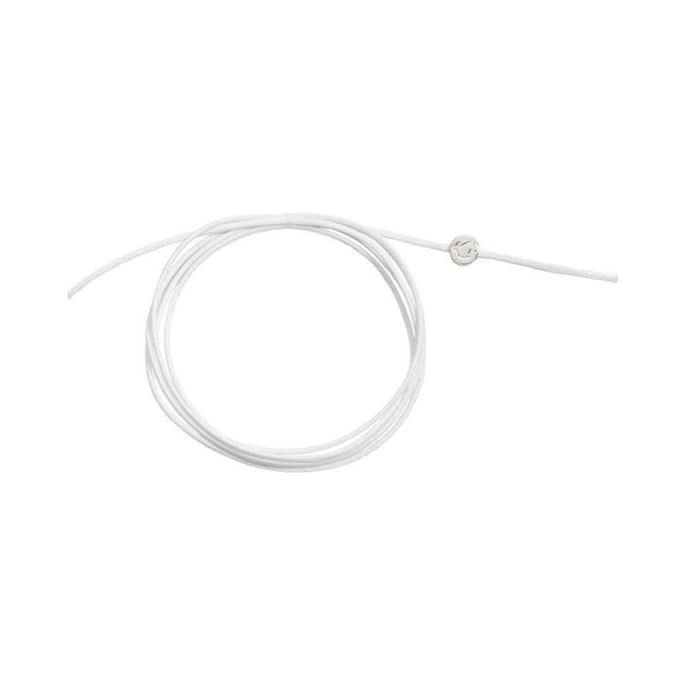 DoDo Dünne Kordel (DDA6005-CORDS-0BIAG) aus Silber