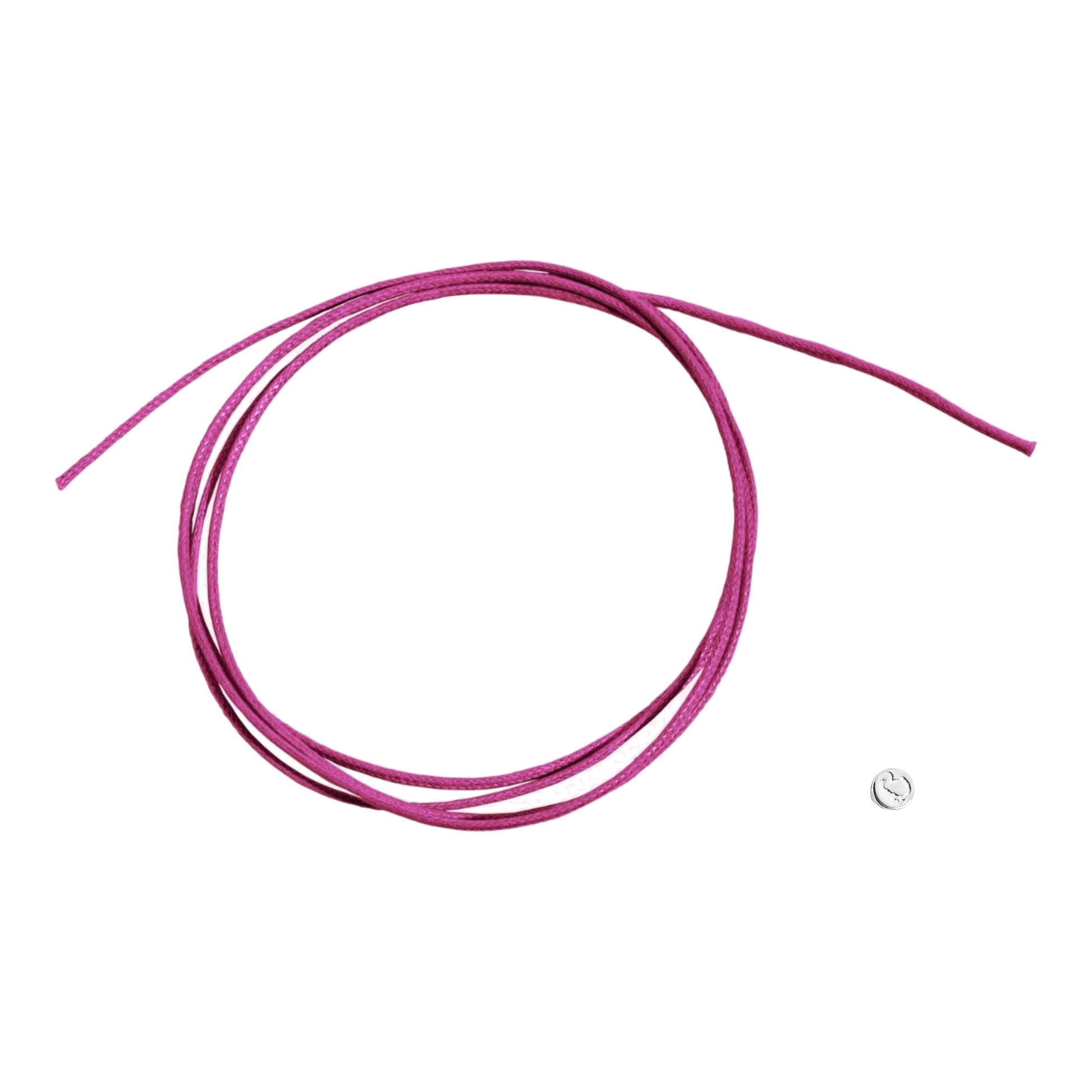 DoDo Dünne Kordel (DDA6005-CORDS-FUCAG) aus Silber