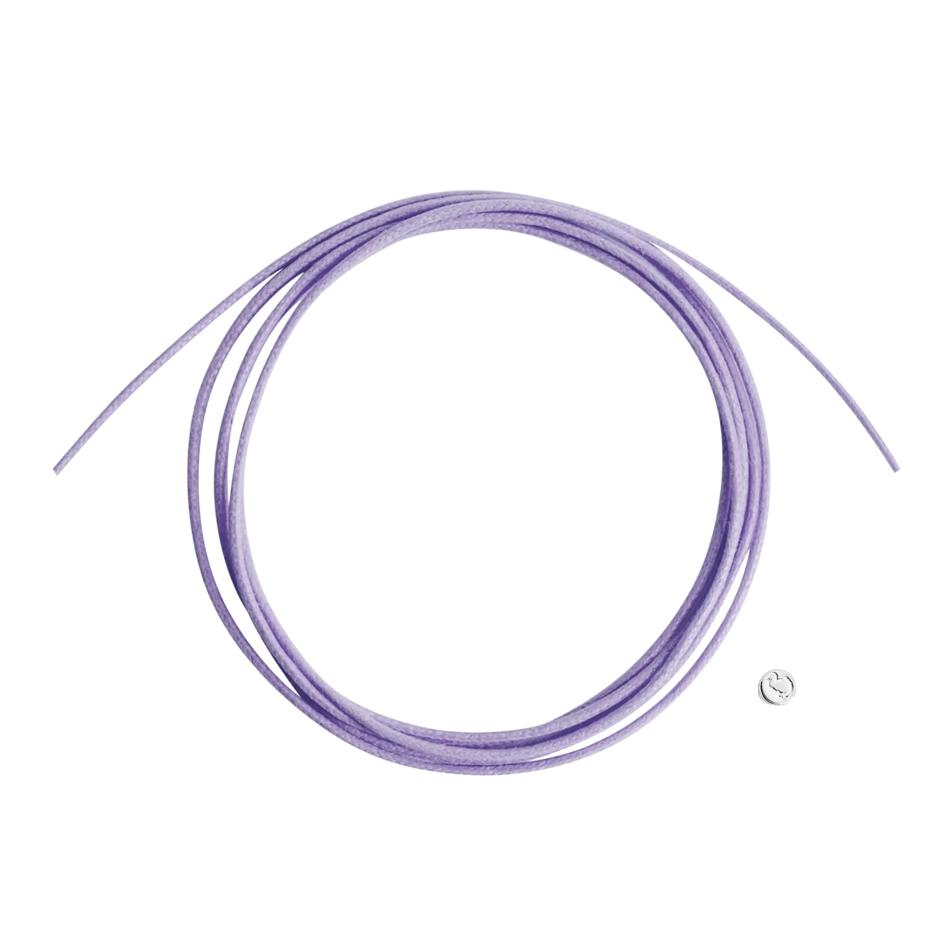 Dünne Kordel, Silber von DoDo (DDA6005-CORDS-LILAG)