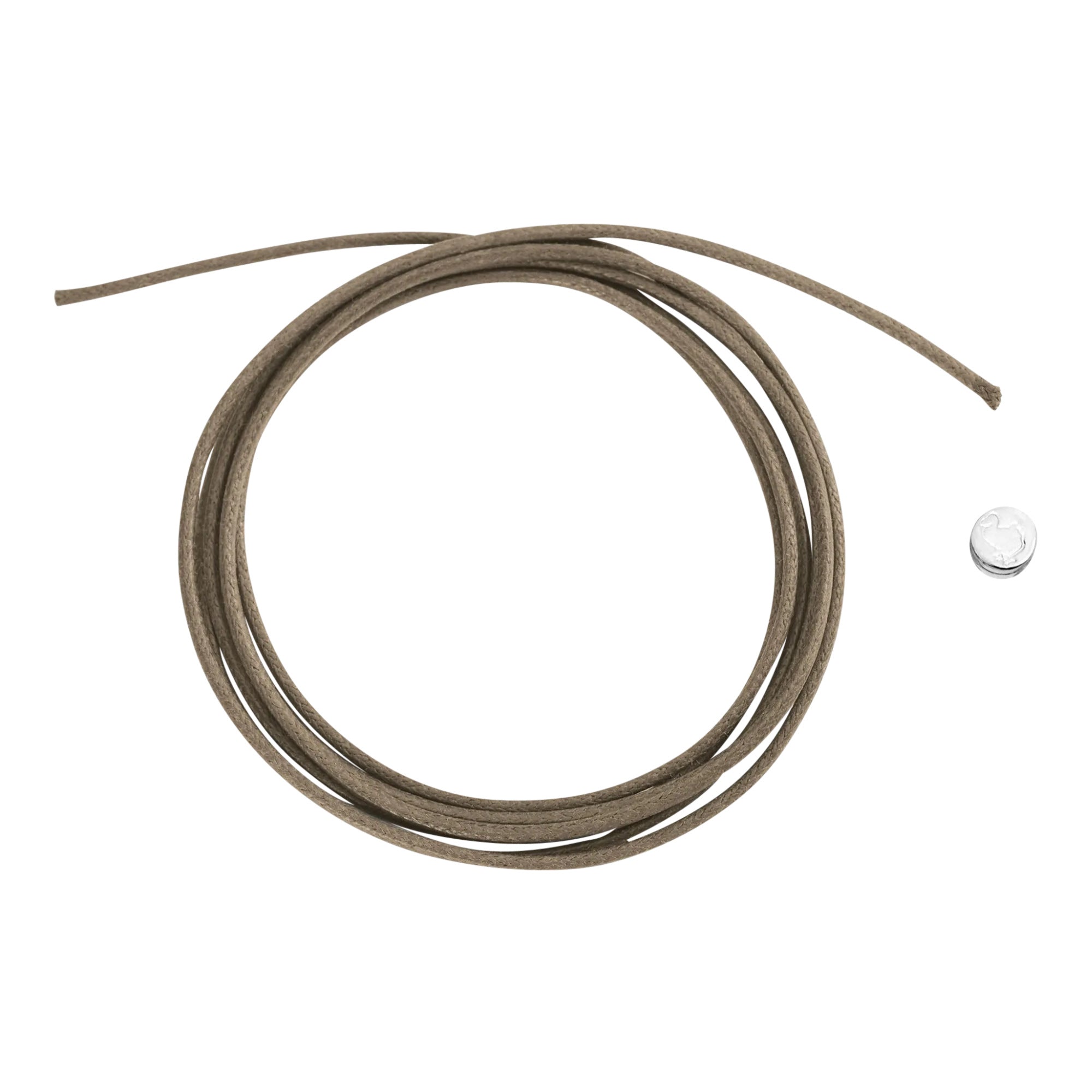 DoDo Dünne Kordel (DDA6005-CORDS-TORAG) aus Silber