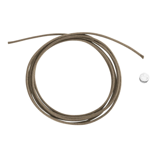 DoDo Dünne Kordel (DDA6005-CORDS-TORAG) aus Silber