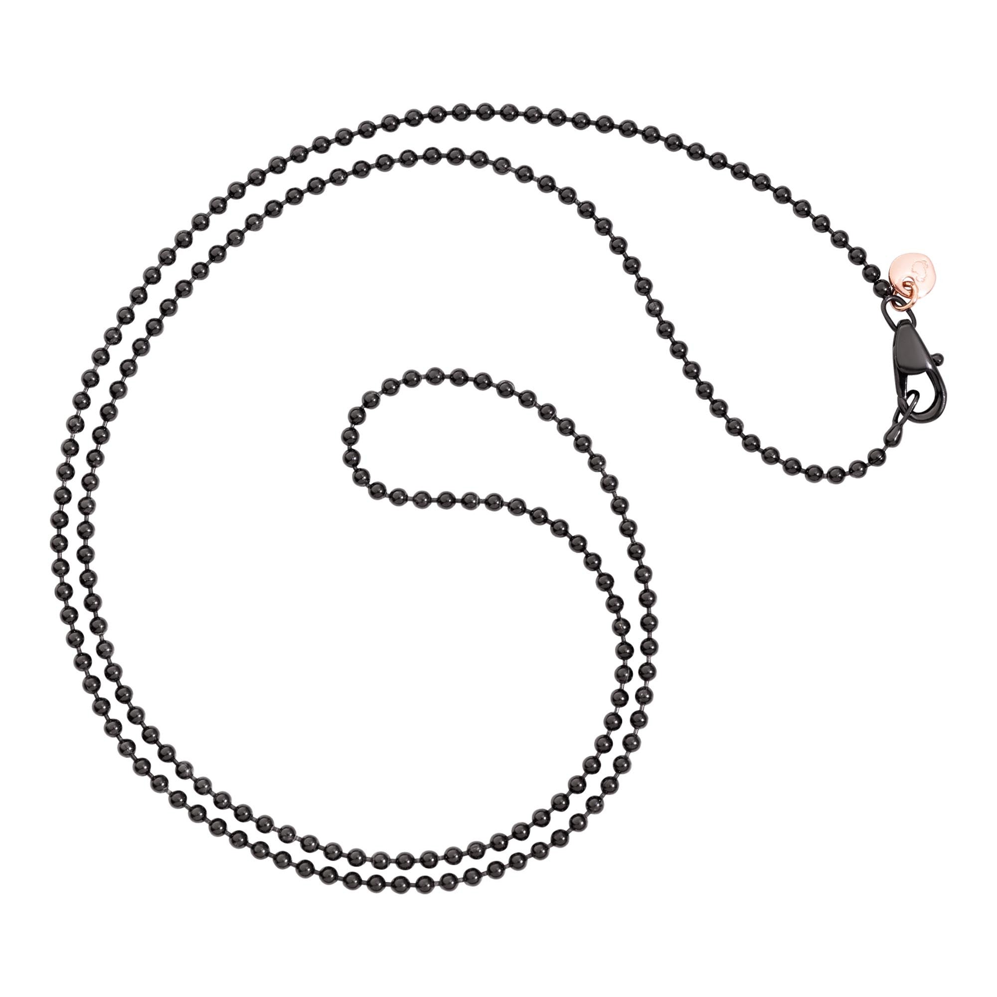 DoDo Halskette Bollicine (DCB7004-BOLLI-PVDMX) aus Roségold, Edelstahl