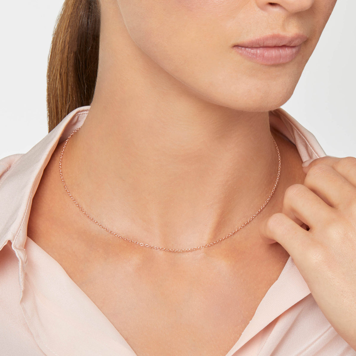 DoDo Halskette Essentials aus 9-Karätigem Roségold (DCB5012-CHAIN-0009R) aus Roségold