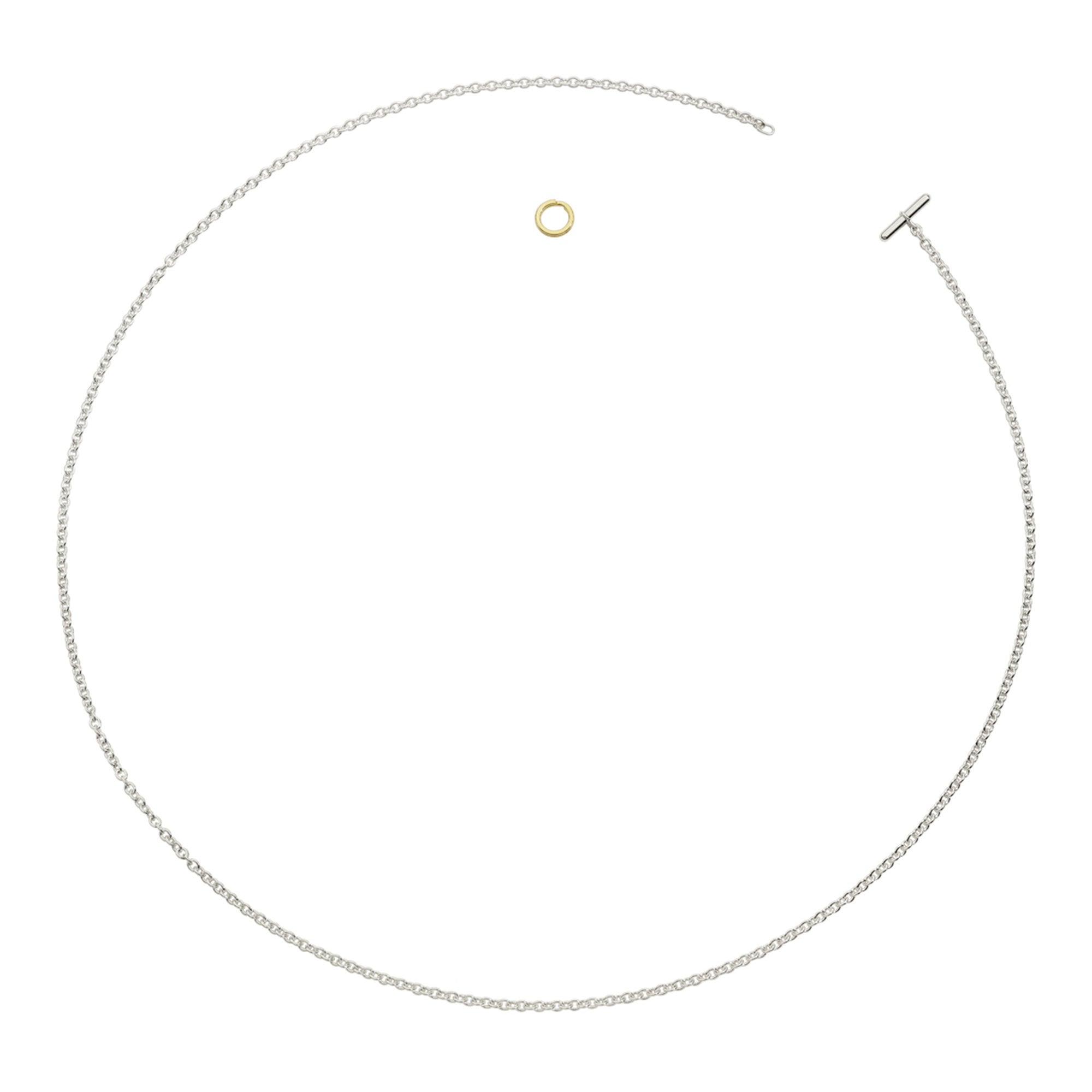 DoDo Halskette Essentials (DC94001-CHAIN-000OA) aus Gelbgold, Sterlingsilber