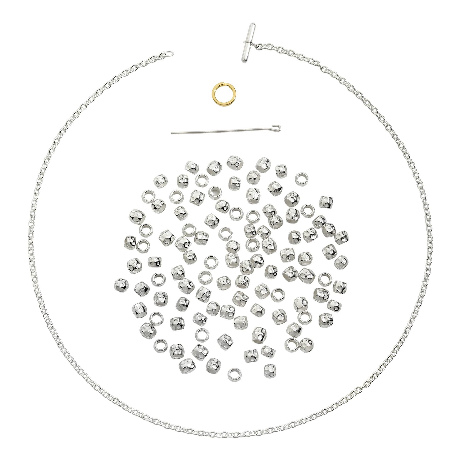 DoDo Halskette Granelli (DCB4001-GRANE-000OA) aus Bicolor-Gold