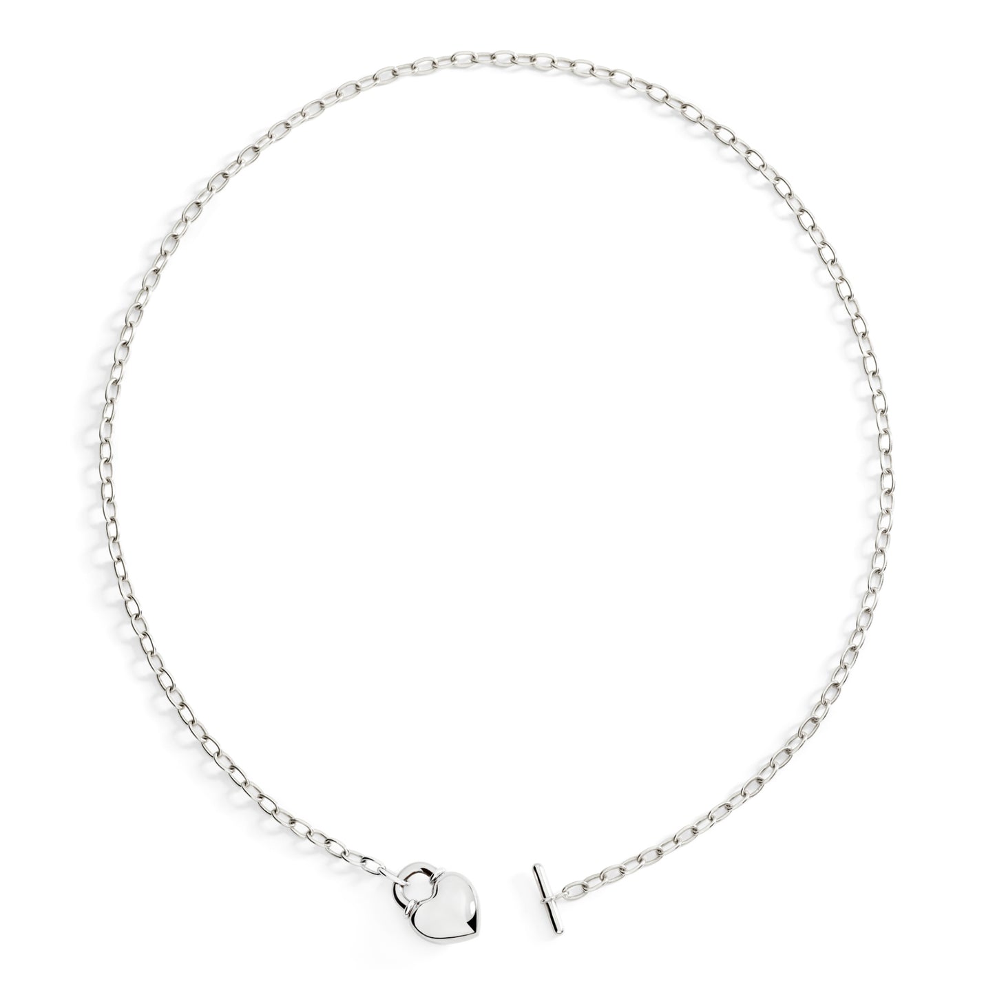 DoDo Halskette Herz Bold (DCC5001-HEART-000AG) aus Silber