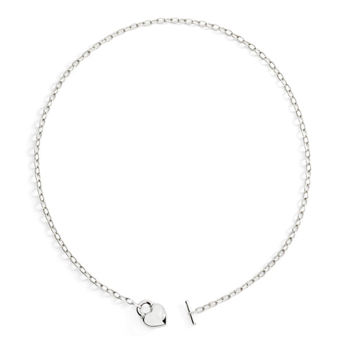 DoDo Halskette Herz Bold (DCC5001-HEART-000AG) aus Silber