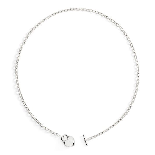 DoDo Halskette Herz Bold (DCC5001-HEART-000AG) aus Silber