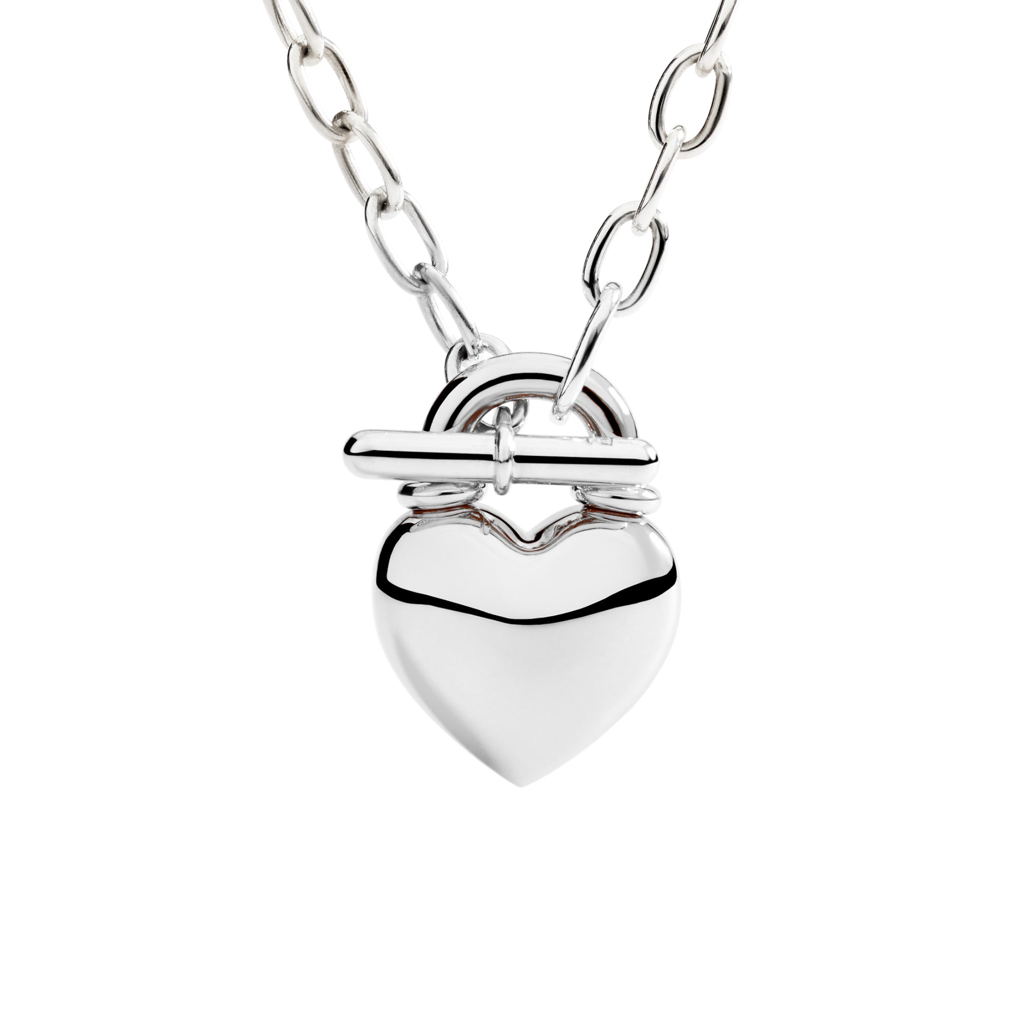 DoDo Halskette Herz Bold (DCC5001-HEART-000AG) aus Silber