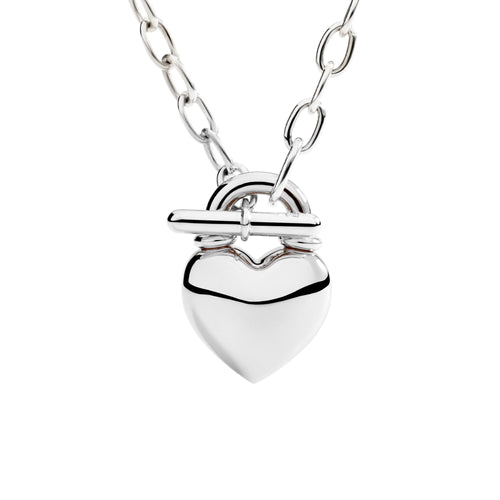DoDo Halskette Herz Bold (DCC5001-HEART-000AG) aus Silber