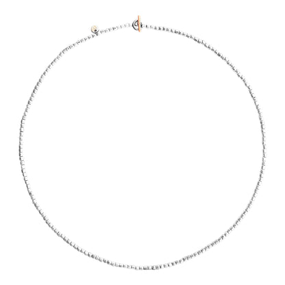 DoDo Halskette Mini-Granelli (DCC3005-GRANX-GAGMX) aus Bicolor-Gold