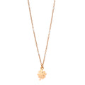 DoDo Halskette Mini-Kleeblatt (DCB9004-FOURX-0009R) aus Bicolor-Gold
