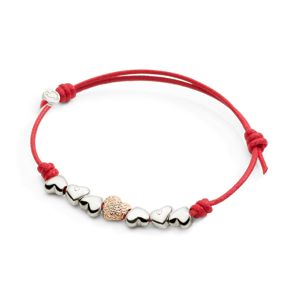 DoDo Komponente Herz (DUC6003-HEART-0009R) aus Roségold mit Diamant