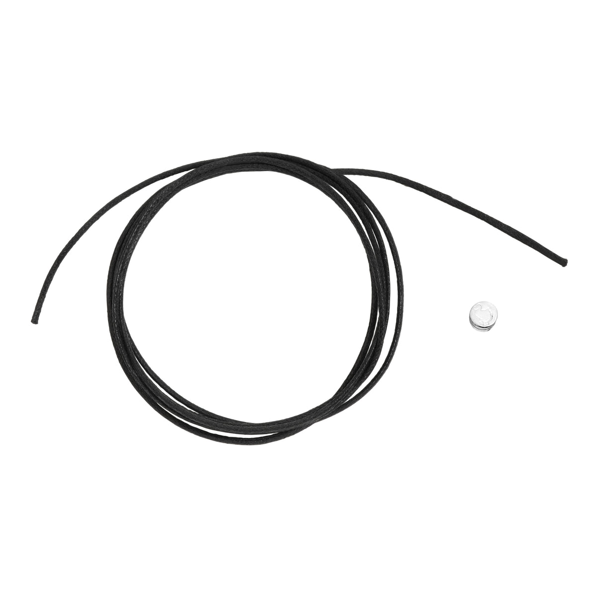 DoDo Maxi dünne Kordel (DDC6003-CORDS-0NEAG) aus Silber
