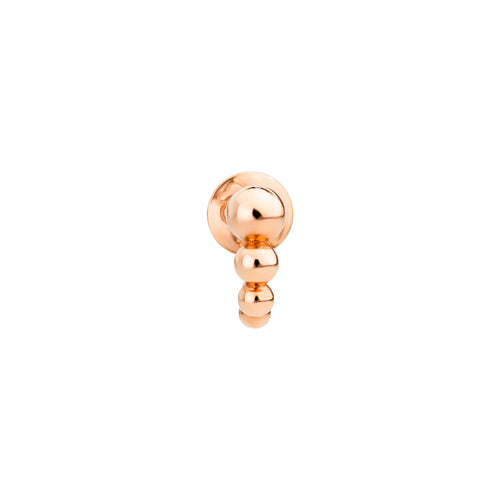 DoDo Ohrring Bollicine (DHC1000-BOLLI-0009R) aus Roségold