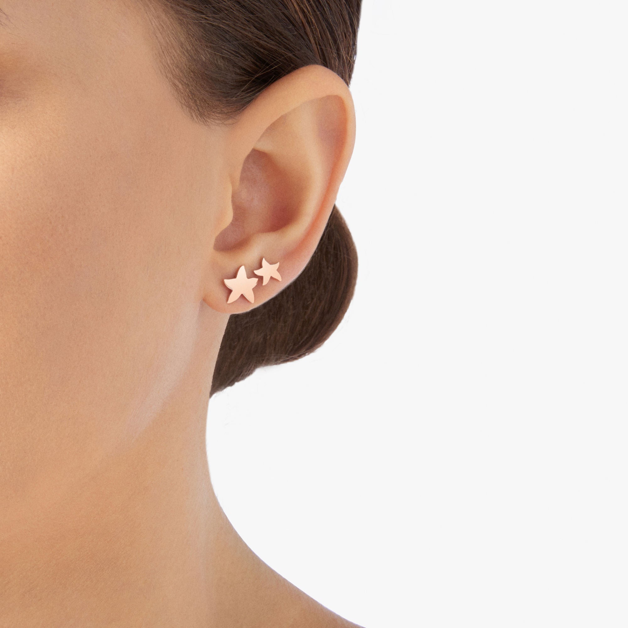 DoDo Ohrring Stellina (DHB6001-STARS-0009R) aus Roségold
