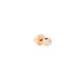 DoDo Ohrstecker Bollicine (DOC5030-BOLLI-DB09R) aus Roségold mit Diamant
