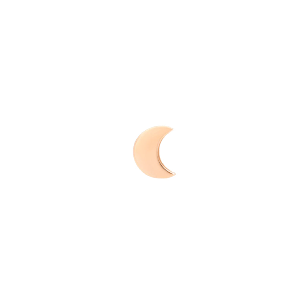 DoDo Ohrstecker Mond (DHB9004-MOONX-0009R) aus Roségold