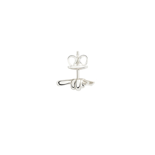 DoDo Ohrstecker Nodo Silber (DHC3008-KNOTS-000AG) aus Silber
