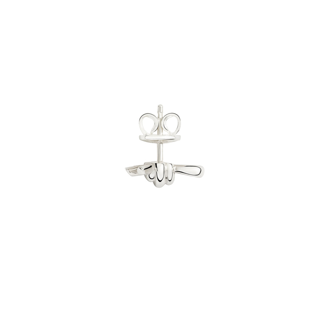 DoDo Ohrstecker Nodo Silber (DHC3014-RKNOT-000AG) aus Silber