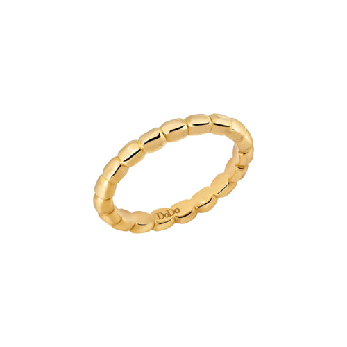 DoDo Ring Granelli (DAC3002-GRANX-000OG) aus Gelbgold