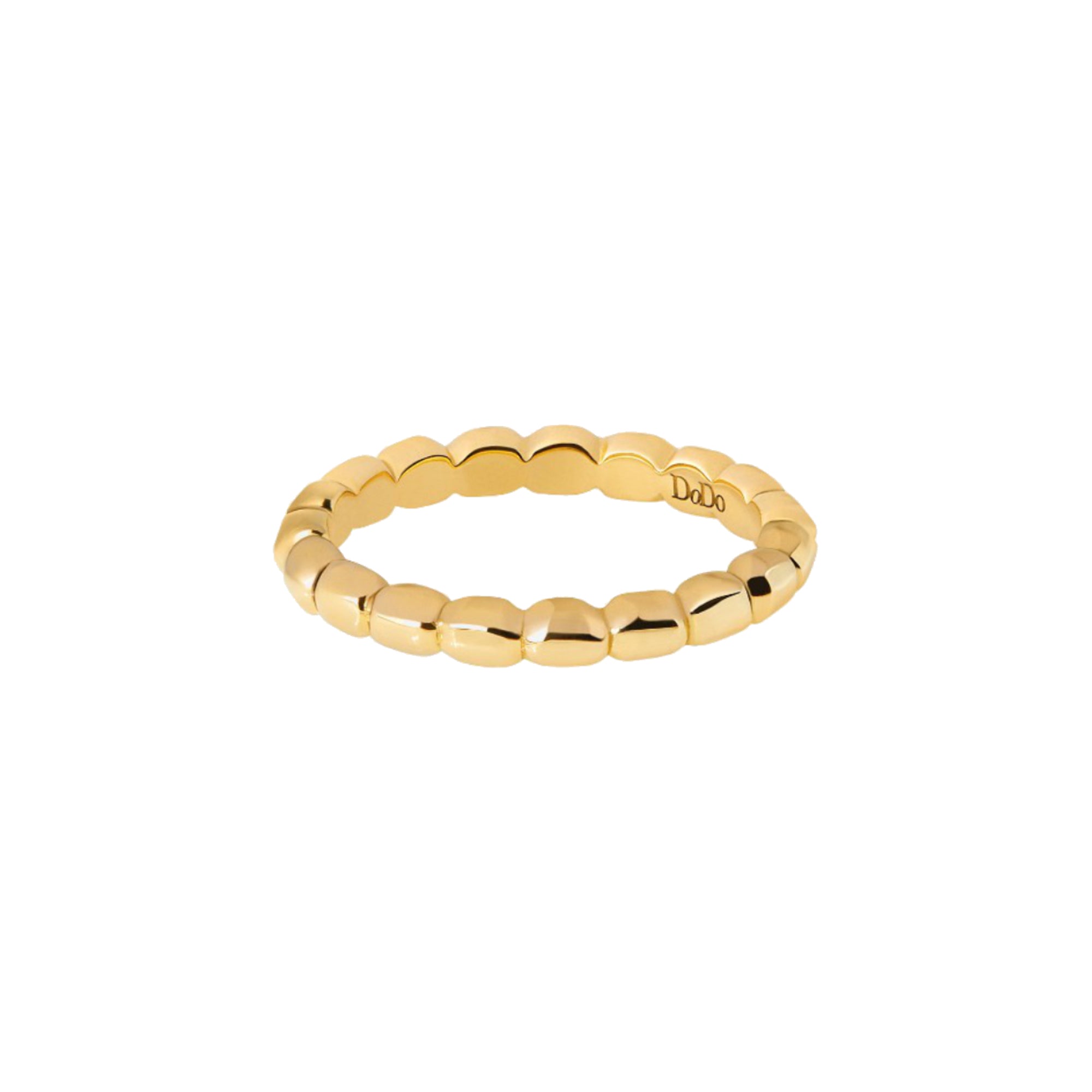 DoDo Ring Granelli (DAC3002-GRANX-000OG) aus Gelbgold
