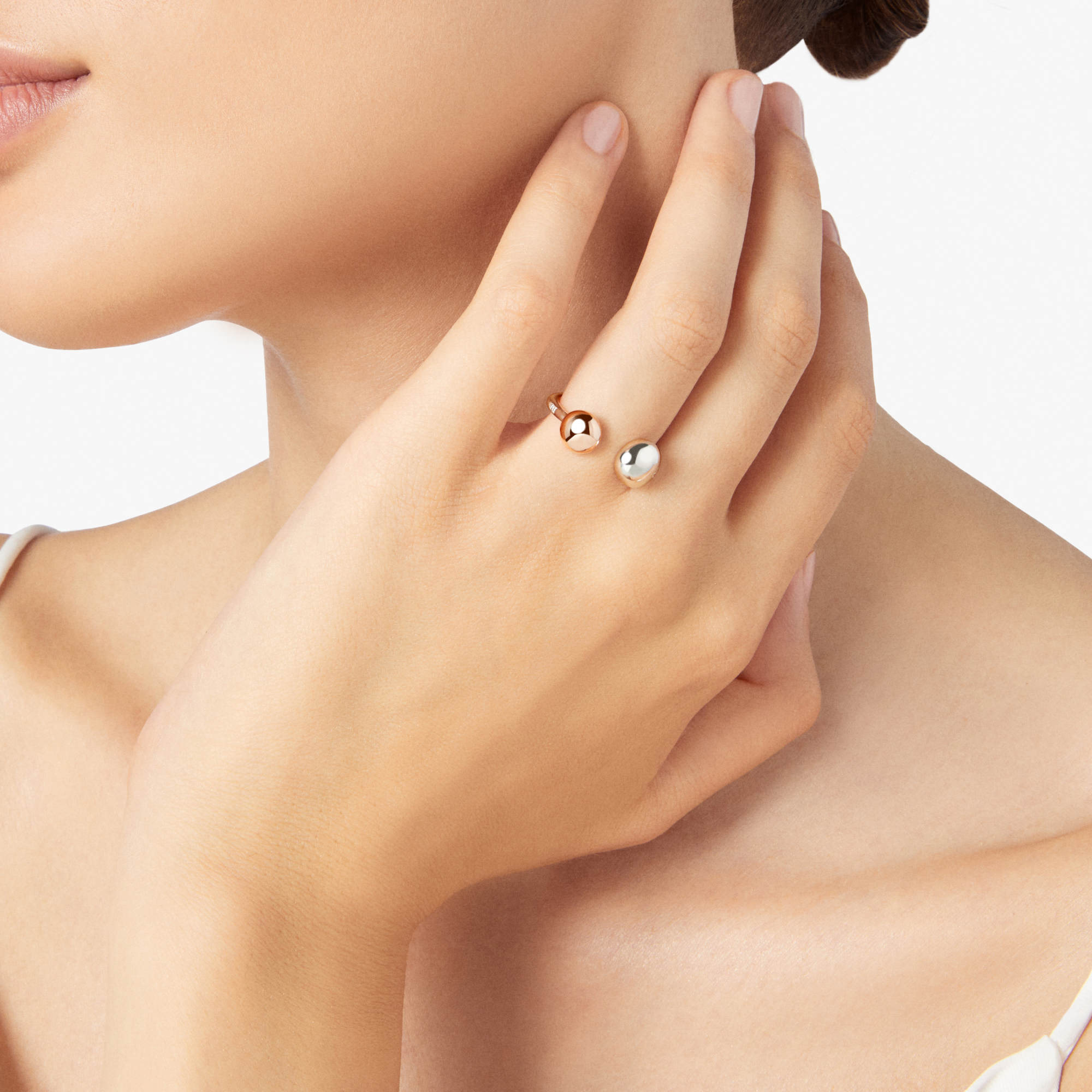 DoDo Ring Pepita (DAC0008-PEPIT-0009A) aus Bicolor-Gold
