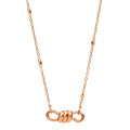 DoDo Halskette Nodo (DCC1003-KNOTS-0009R) aus Roségold