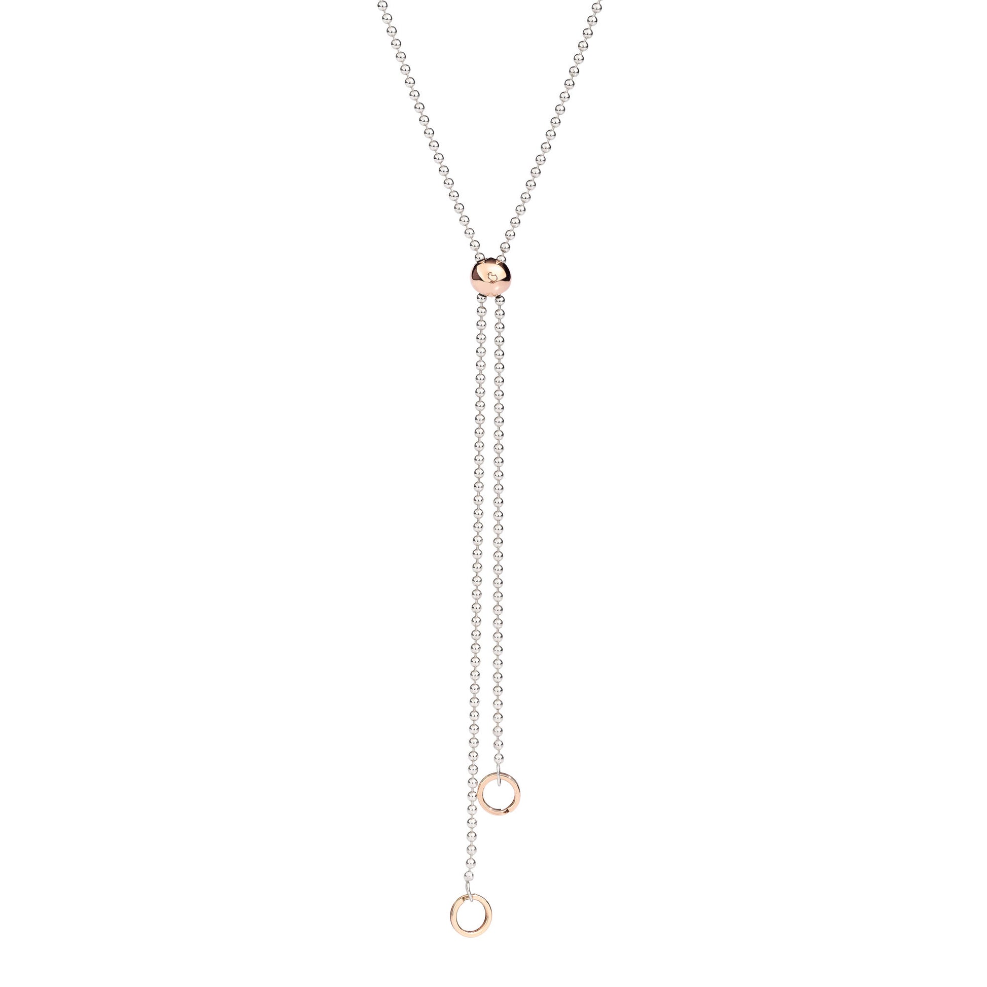 Y-Kette Bollicine, Roségold von DoDo (DCC0003-BOLLI-0009A)
