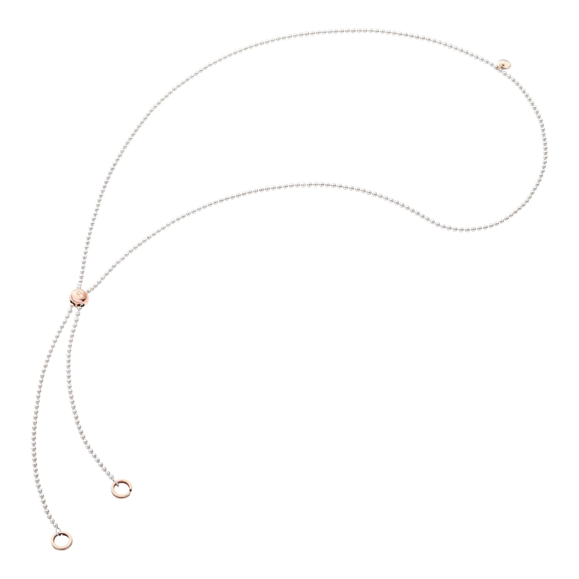 Y-Kette Bollicine, Roségold von DoDo (DCC0003-BOLLI-0009A)