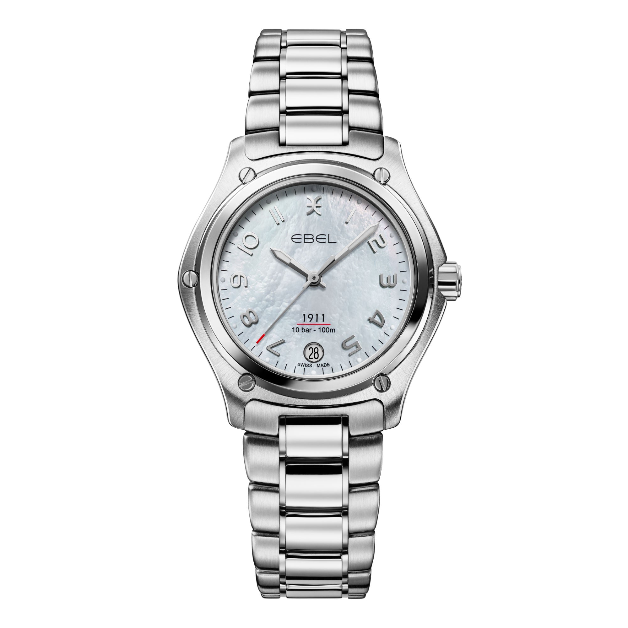 EBEL 1911 (1216577) aus Edelstahl mit Perlmutt