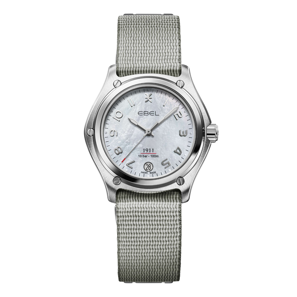 EBEL 1911 (1216577) aus Edelstahl mit Perlmutt
