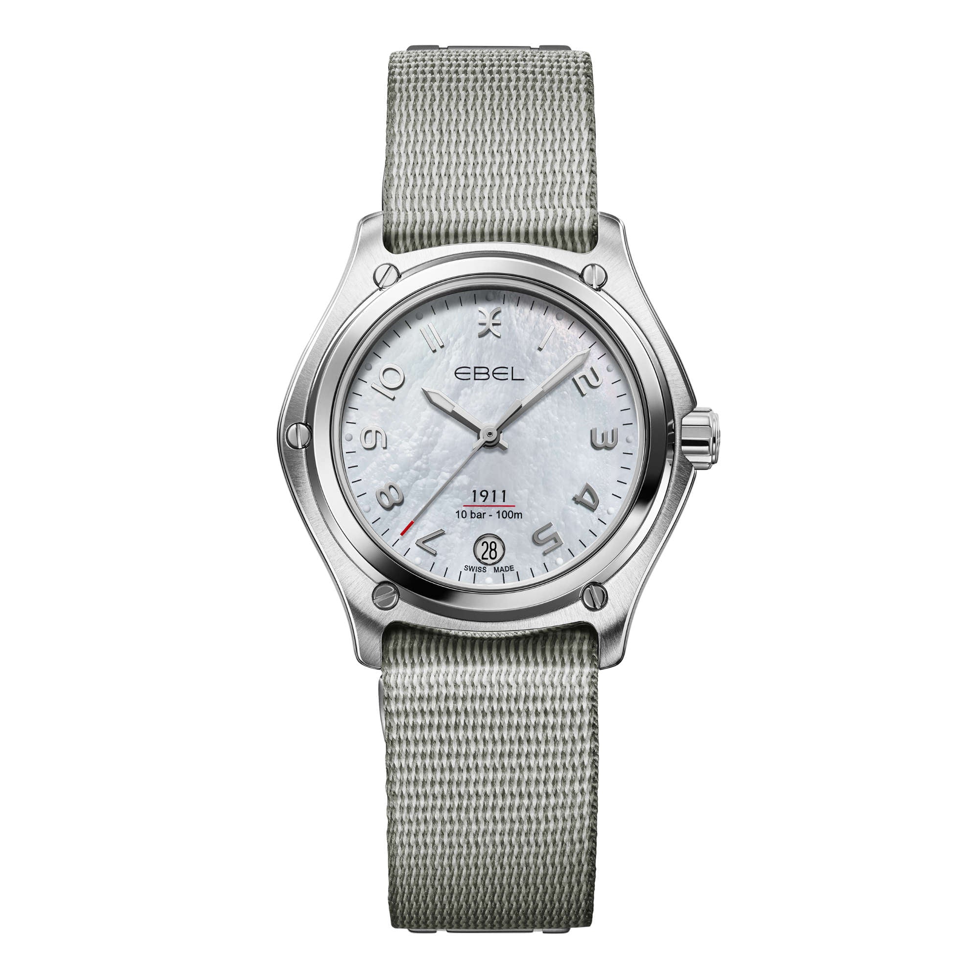 EBEL 1911 (1216577) aus Edelstahl mit Perlmutt