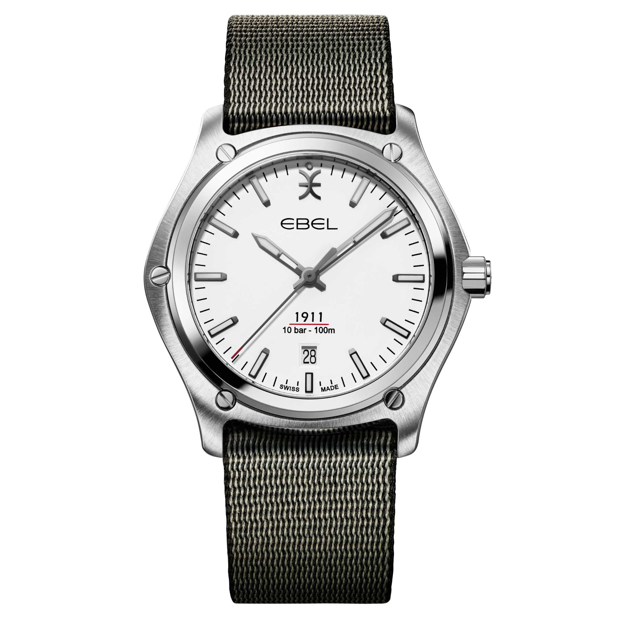 EBEL 1911 (1216607) aus Edelstahl mit Perlmutt