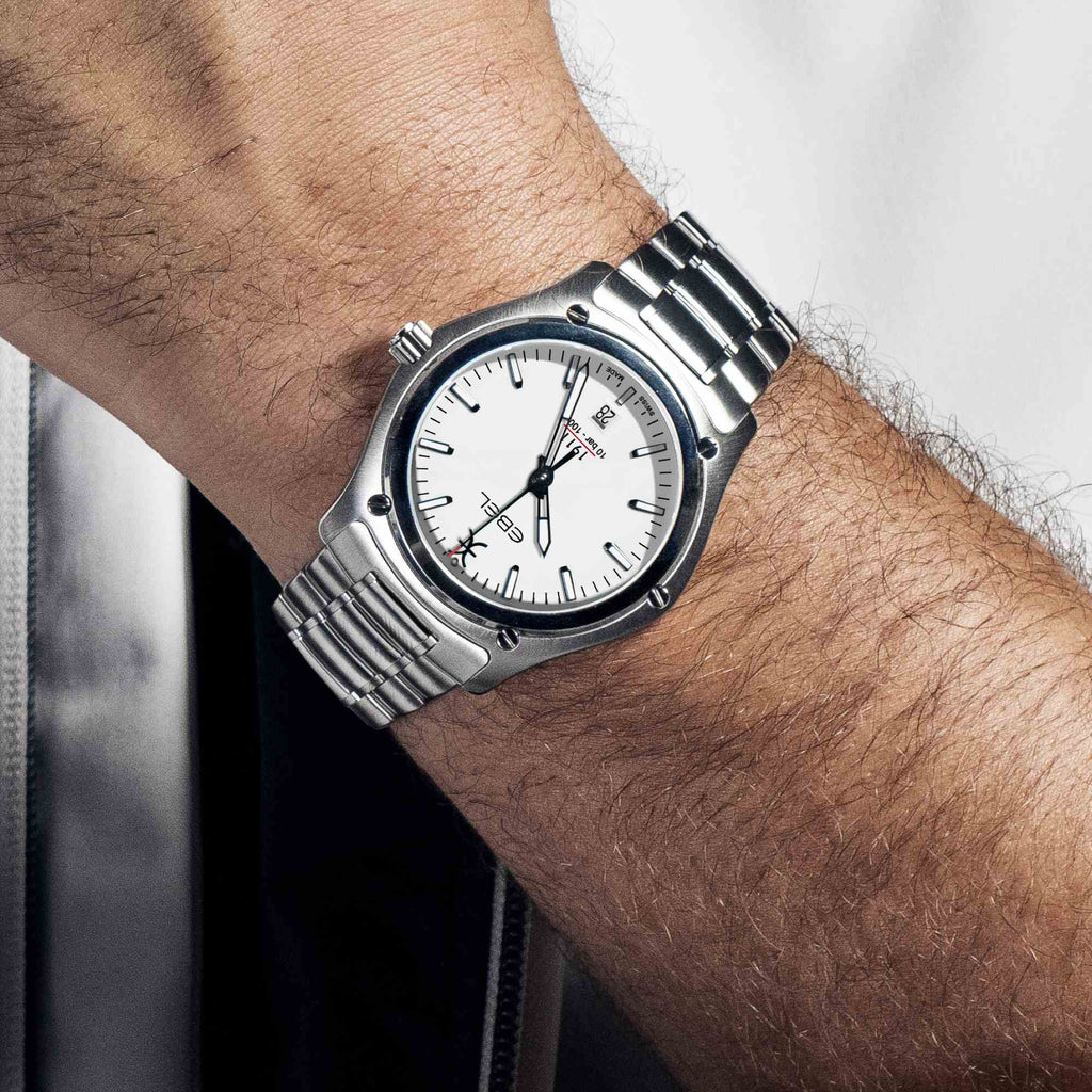 EBEL 1911 (1216607) aus Edelstahl mit Perlmutt