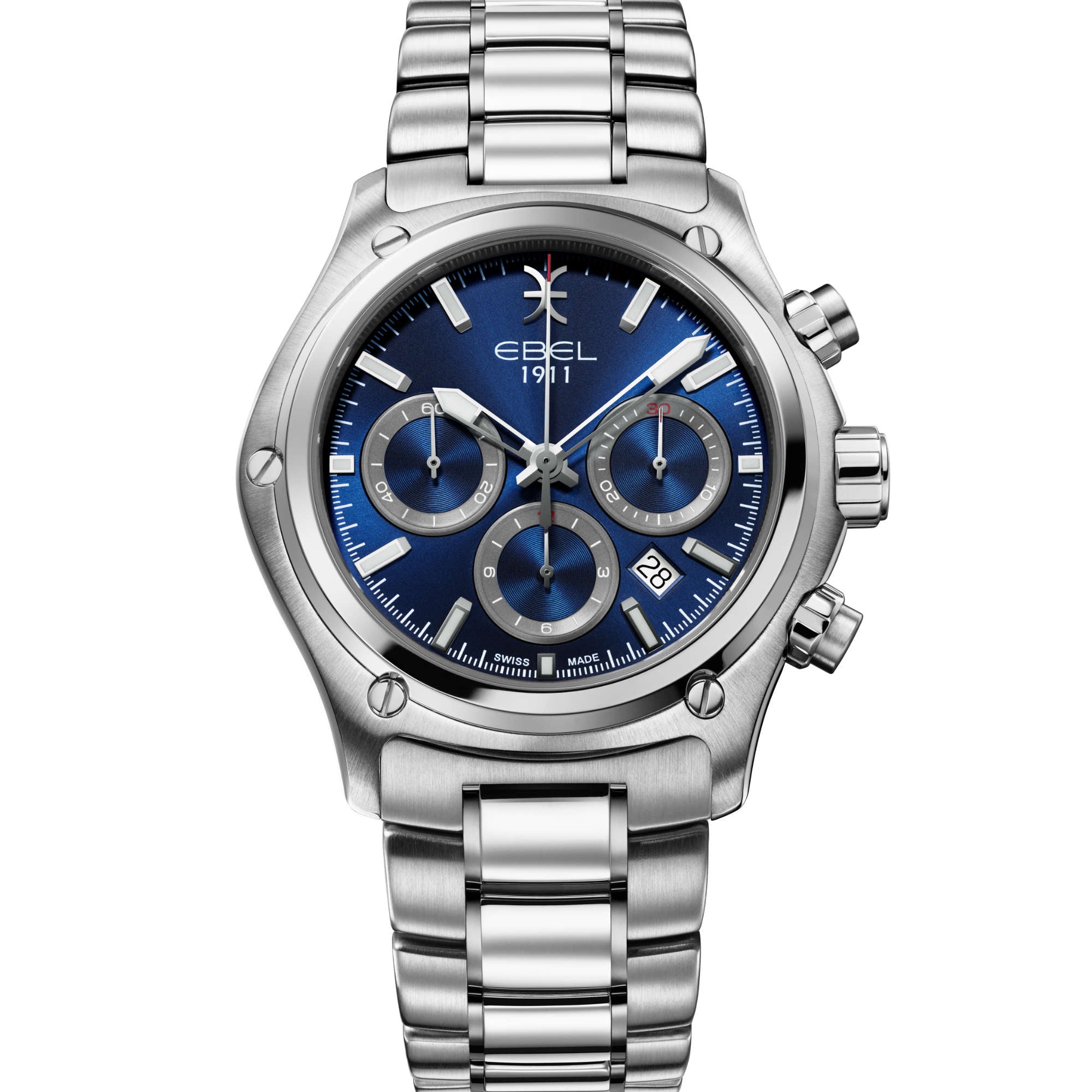 EBEL 1911 (1216618) aus Leder, Edelstahl