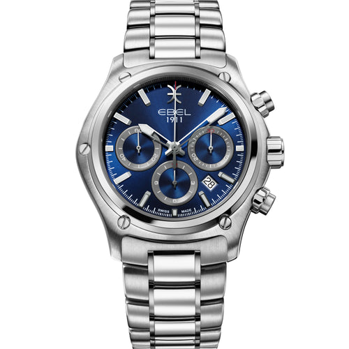 EBEL 1911 (1216618) aus Leder, Edelstahl