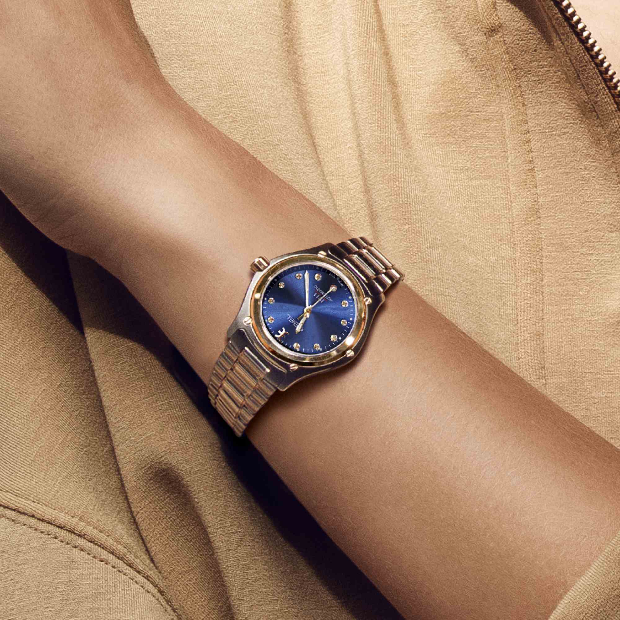 EBEL 1911 (1216637) aus Gelbgold, Edelstahl mit Diamant