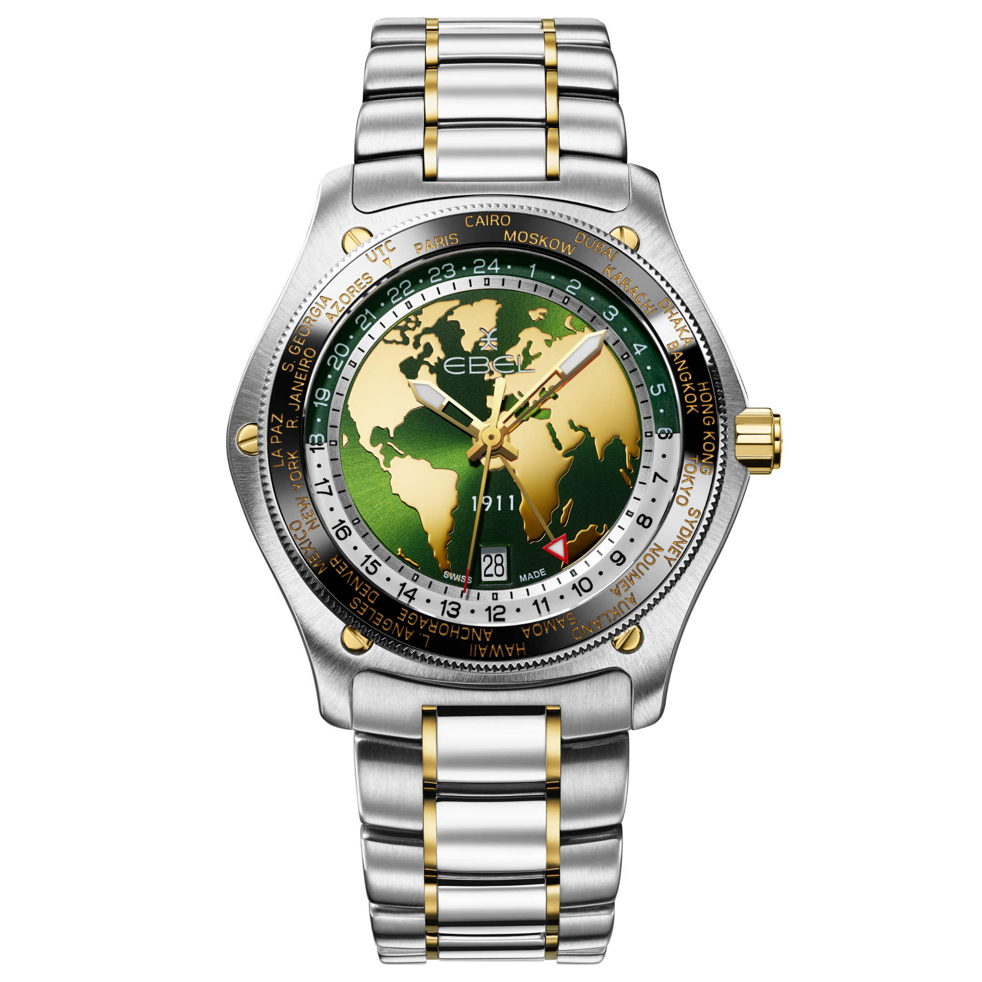 EBEL 1911 (1216665) aus Gelbgold, Edelstahl