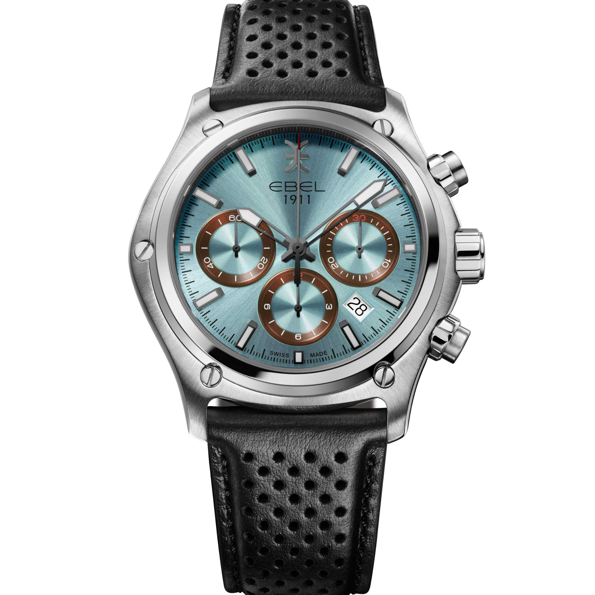 EBEL 1911 (1216680) aus Leder, Edelstahl