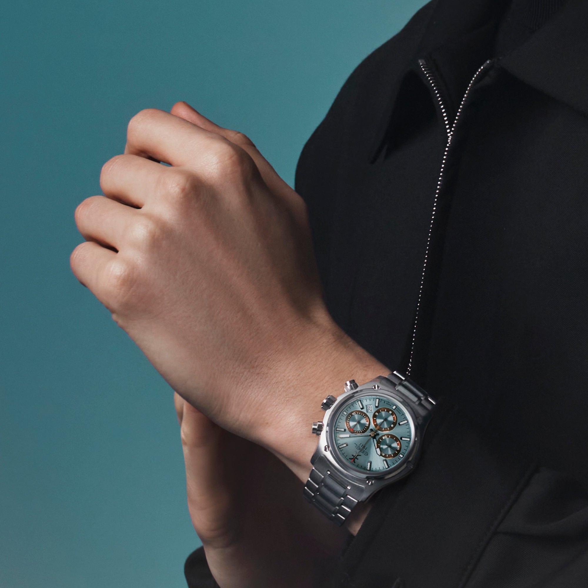 EBEL 1911 (1216680) aus Leder, Edelstahl