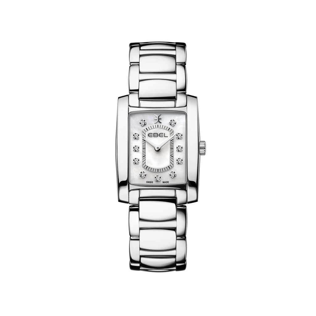 EBEL Brasilia (1216462) aus Edelstahl mit Diamant und Perlmutt