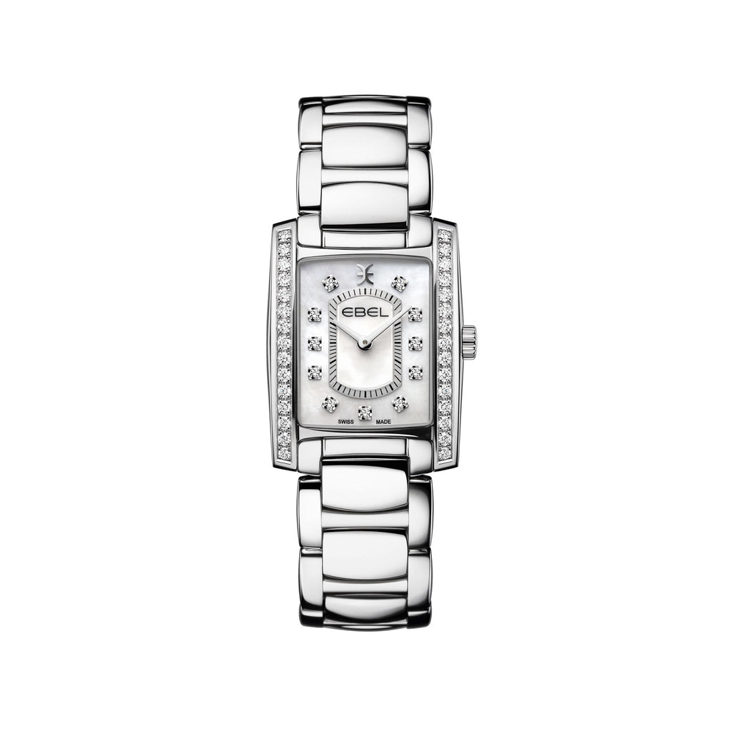 EBEL Brasilia (1216463) aus Edelstahl mit Diamant und Perlmutt