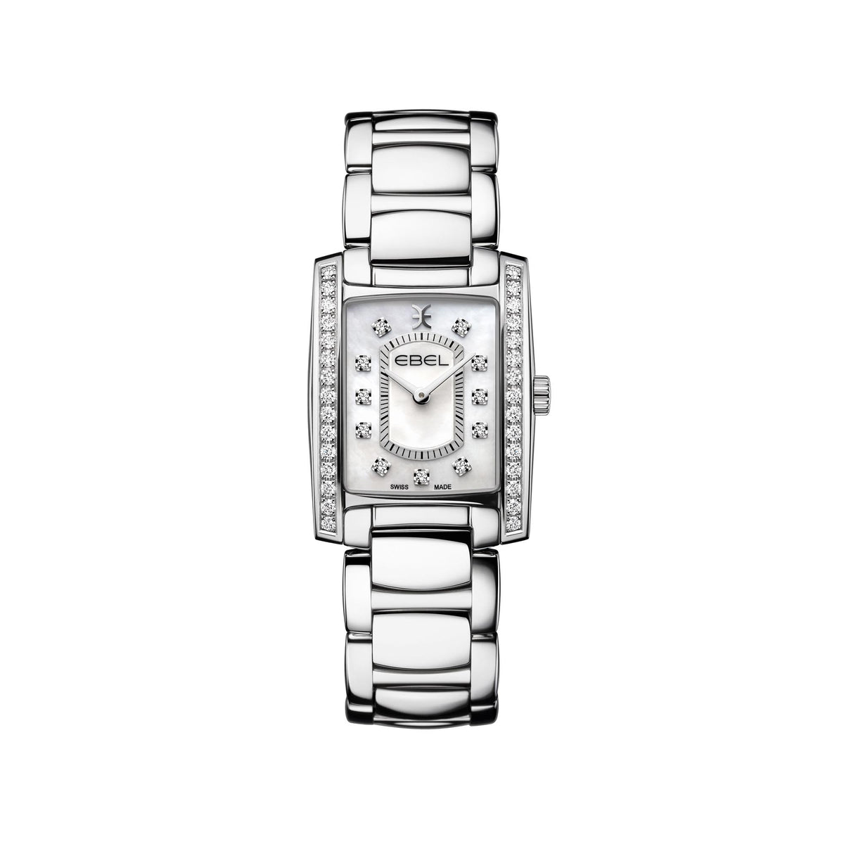 EBEL Brasilia (1216463) aus Edelstahl mit Diamant und Perlmutt