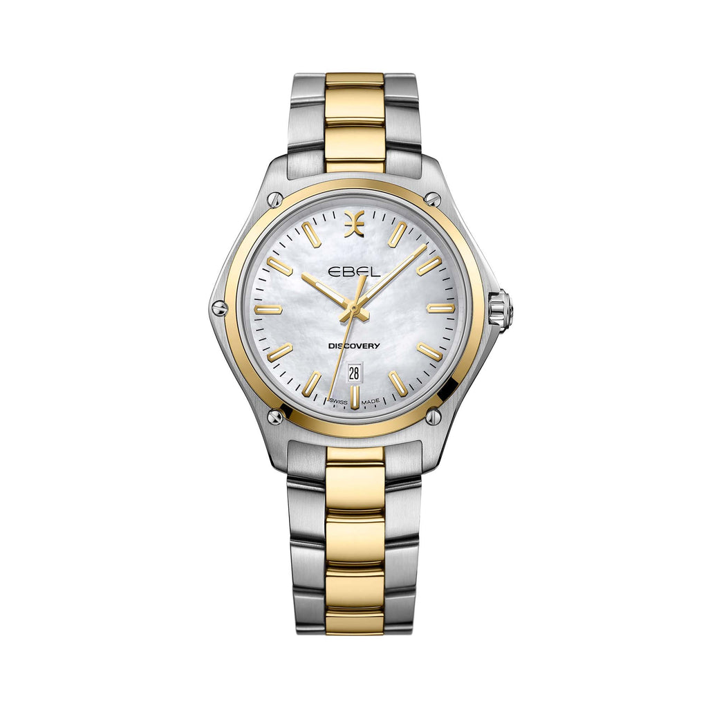 EBEL Discovery (1216549) aus Gelbgold, Edelstahl mit Perlmutt