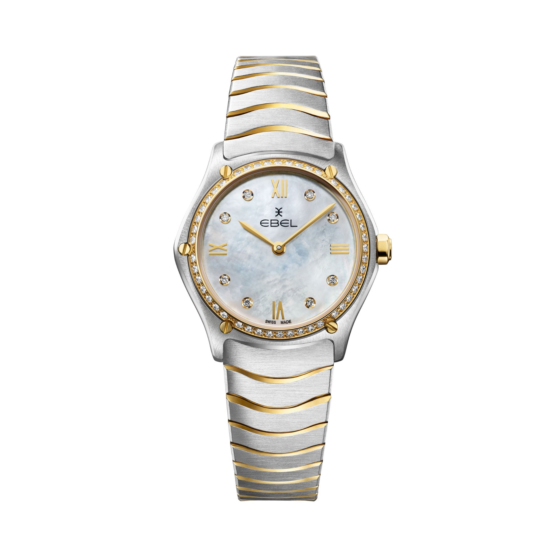 Ebel Sport Classic, Gelbgold • Diamant • Perlmutt von EBEL (1216390A)